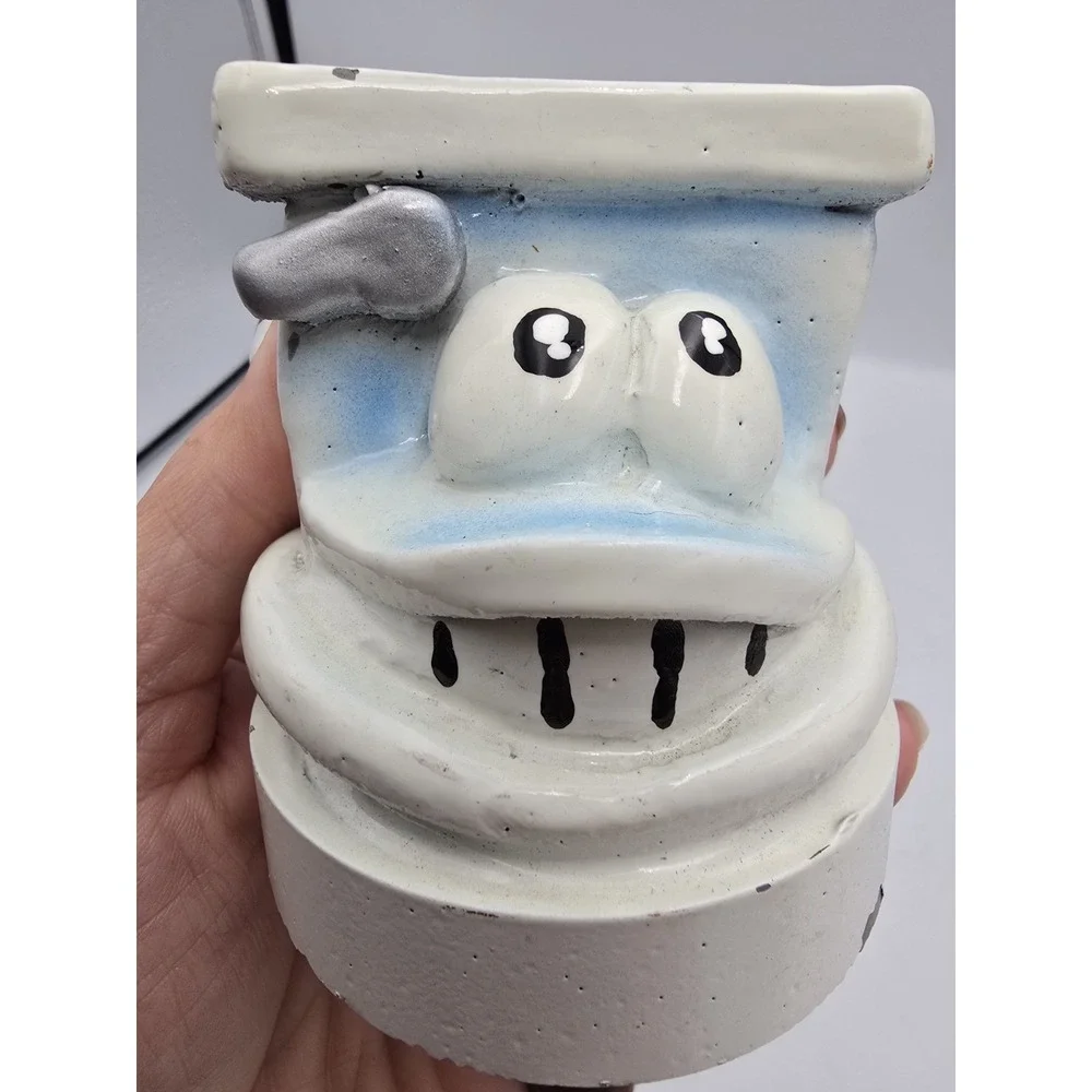 Vintage Cartoon Arcade Character Head‎ Folk Art Carnival Game Prop Whack A Mole